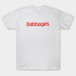 Babbage's - Defunct Electronics Store T-Shirt